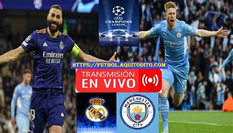 ver real madrid manchester city directo